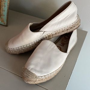 Excellent Condition Sam Edelman Leather Krista Espadrilles